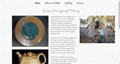 Desktop Screenshot of karenwinogradepottery.com